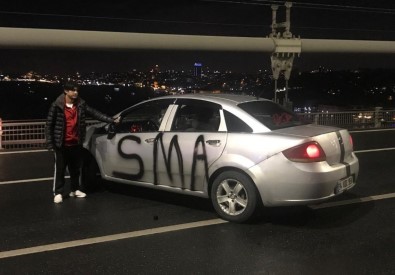 15 Temmuz Sehitler Köprüsü'nde Süpheli Araç Panigi