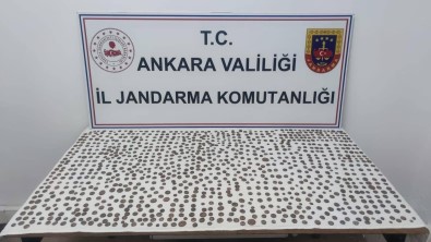 Ankara'da Bin 100 Adet Sikke Ele Geçirildi