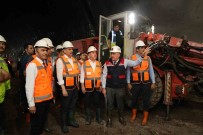 Yapim Isi Bayburt Group Tarafindan Sürdürülen Ve 12 Yildir Bitmeyen Tünelde 2 Ilin Valisi Incelemede Bulundu
