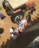 Iluh Deresi'ne Devrilen Minibüsteki Yarali Traktörle Kurtarildi Haberi