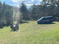 Kontrolden Çikan Traktör Devrildi Açiklamasi 1 Yarali