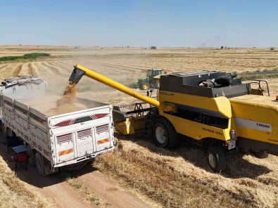 Mardin'de Bayramda Hasat Dron Ile Görüntülendi