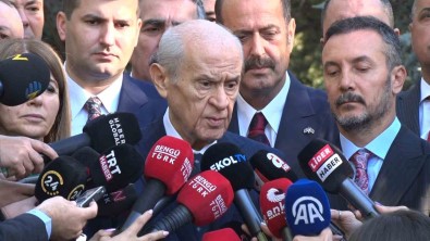 MHP Genel Baskani Bahçeli Açiklamasi 'Cumhur Ittifaki Devam Edecektir, Bizde Çatlama Olmaz'