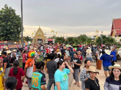 Tayland'da Roket Festivalinde Facia Açiklamasi 15 Yarali