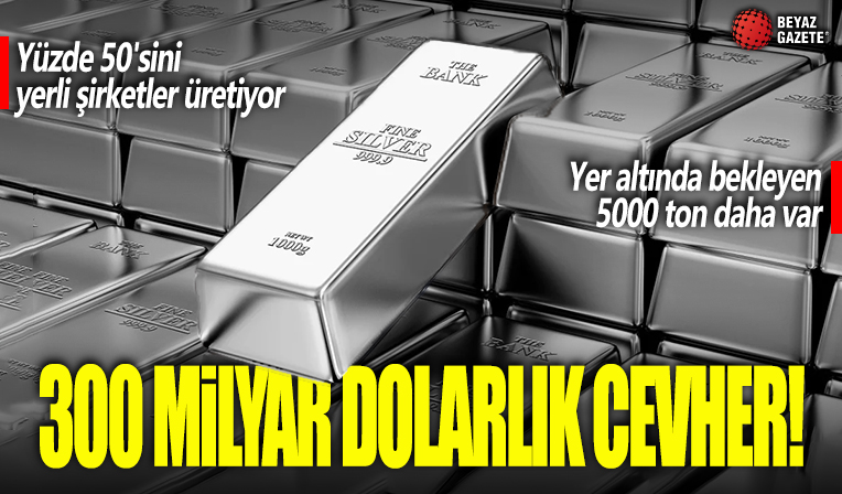 300 milyar dolarlık cevher! Yüzde 50'sini yerli şirketler üretiyor: Yer altında bekleyen 5000 ton daha var