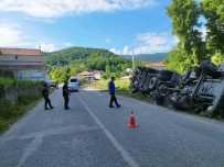 Sinop'ta LPG Yüklü Tanker Yan Yatti Haberi