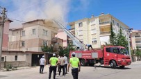Karaman'da Çati Yangini Açiklamasi 1 Kisi Dumandan Etkilendi Haberi