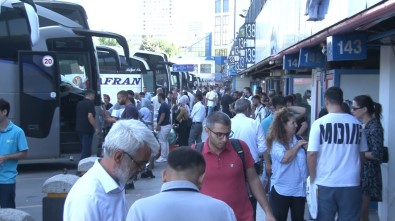 15 Temmuz Demokrasi Otogari'nda Bayram Dönüsü Yogunlugu