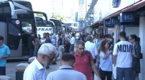 15 Temmuz Demokrasi Otogari'nda Bayram Dönüsü Yogunlugu