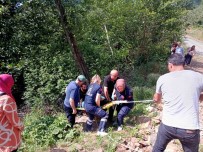 ATV Motor Ile Uçuruma Yuvarlanan Iki Kisi Kurtarildi Haberi