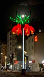 Yüksekova'da Dolunay Manzarasi Görenleri Mest Etti