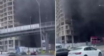 Ataşehir'de korkutan yangın! Dumanlar etrafı sardı