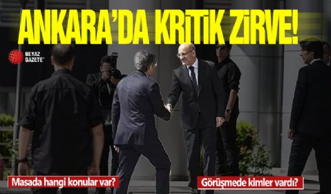 Bakan Mehmet Şimşek ile CHP heyeti bir araya geldi! Masada hangi konular var?