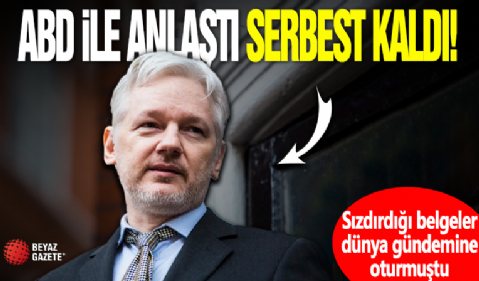 ABD ile anlaşan WikiLeaks'in kurucusu Julian Assange serbest kaldı