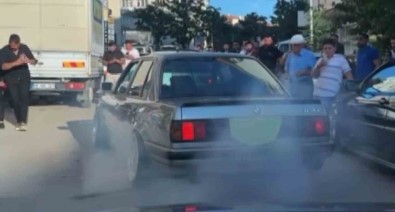 Dügün Alaninda Lastik Yakan Magandaya Bin 400 TL Ceza