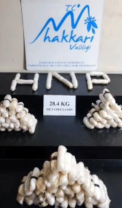 Yüksekova'da Kristal Halde 28 Kilo Metamfetamin Ele Geçirildi