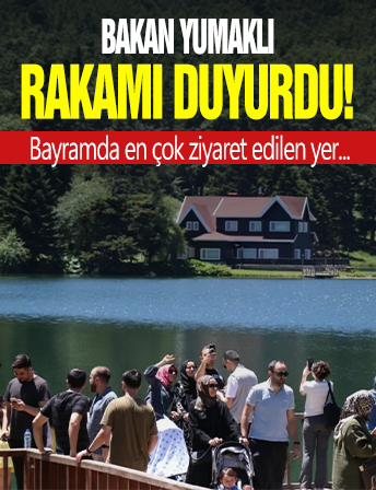 Milli parklar rekor kırdı! Bakan Yumaklı rekor rakamı açıkladı