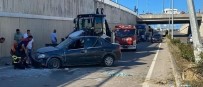 Sinop'ta Otomobil Elektrik Diregine Çarpti Açiklamasi 4 Yarali Haberi
