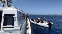 Bodrum'da 36 kaçak göçmen yakalandı, 57'si ise kurtarıldı