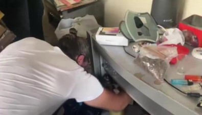 Düzce'de 11 Adrese Uyusturucu Baskini