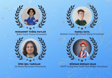 Nigde'den LGS'de 4 Türkiye Birincisi Çikti