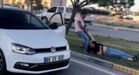 Aksaray'da Kadina Siddette Yürekleri Sizlatan Görüntü Haberi