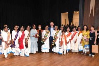 Baskan Basdegirmen, Gül Festivali'ne Gelen Ekiplerle Bir Araya Geldi