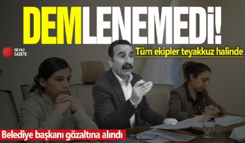 Hakkari Belediye Başkanı Mehmet Sıddık Akış gözaltına alındı