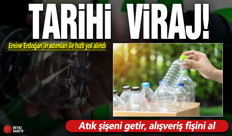 Atık şişeni getir alışveriş fişini götür