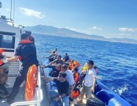 Ayvacik Açiklarinda 42 Kaçak Göçmen Kurtarildi