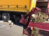 Kamyonet Önce Otomobile Ardindan Tira Çarpti Açiklamasi 2 Ölü