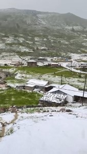 Ovit Yaylasi'na Haziran Ayinda Kar Sürprizi