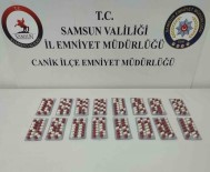 Samsun'da Polis Silah Ve Sentetik Ecza Ele Geçirdi