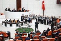 PKK terör örgütünün siyasal organı DEM Parti'den Meclis'te provokasyon!