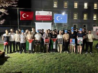 Üniversite Ögrencilerden Filistin Ve Dogu Türkistan Için Farkindalik Etkinligi