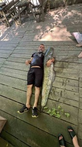 Amatör Balikçinin Agina 52 Kiloluk Yayin Baligi Takildi