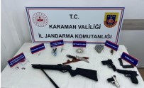 Karaman'da Uyusturucu Ve Ruhsatsiz Silah Operasyonu Açiklamasi 1 Tutuklama