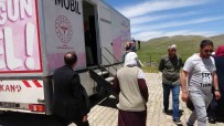 Mobil KETEM Tiriyla Köy Köy Gezip Tarama Yapiliyor