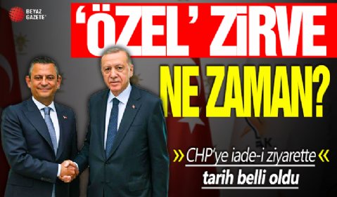 Başkan Erdoğan 11 Haziran'da CHP'yi ziyaret edecek! Özgür Özel'den 'oturma düzeni' ve 'heyet' açıklaması