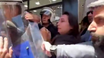 DEM Partililerden Hakkari Valisi'ne tehdit: Eğer biz bu kentin valisini bu sokaklarda dolaştırırsak namerdiz