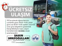Elazig Belediyesinden Ögrencilere Ücretsiz Ulasim Imkani