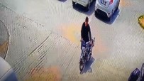 Motosiklet Hirsizi Polisten Kaçamadi
