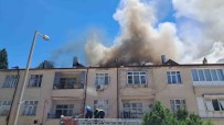 Karaman'da Çati Yangini Korkuttu Haberi