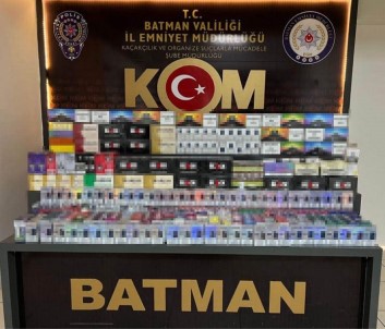 Batman'da Çok Sayida Gümrük Kaçagi Ürün Ele Geçirildi