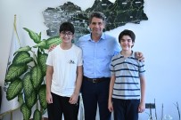 LGS'de 500 Tam Puan Alan Ögrencileri Makaminda Kabul Etti