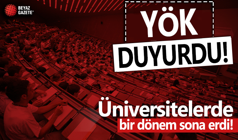 Üniversitelerde ikinci öğretim devri bitti! YÖK'ten son dakika kararı