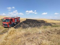 Çorum'da 15 Hektar Ekili Arazi Yanginda Kül Oldu