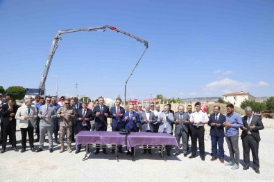 Çorum L Tipi Cezaevi'ne Yapilacak Olan Mescidin Temeli Atildi