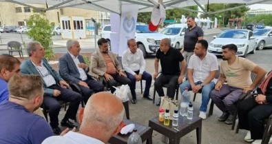 DEM Partili belediyeden işçilere eziyet! 45 derece sıcakta haklarını arıyorlar
