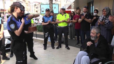 Kanser Tedavisi Gören Polis Memuruna Meslektaslarindan Duygunlandiran Sürpriz